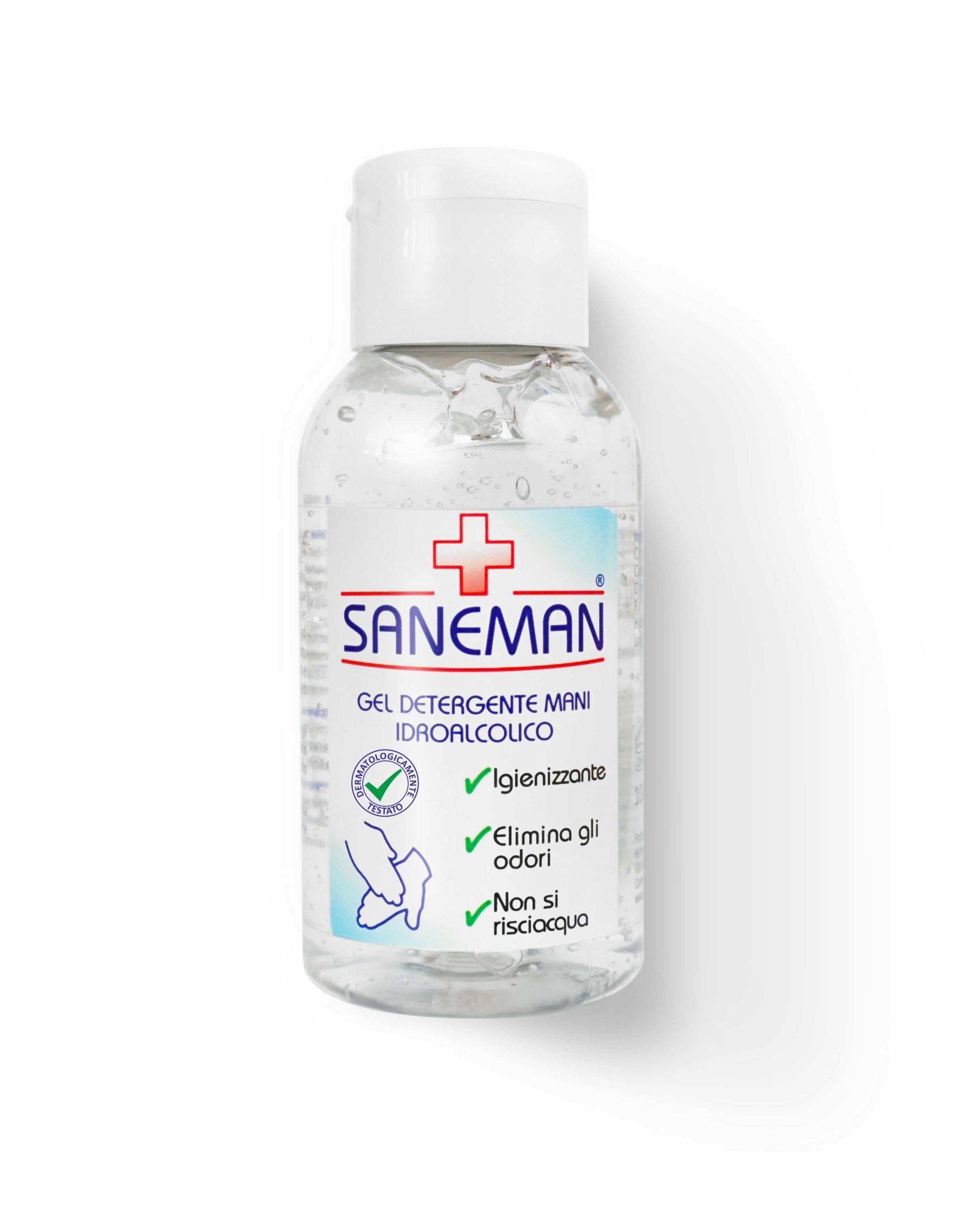 Saneman gel igienizzante per le mani 100ml